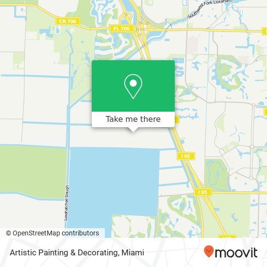 Artistic Painting & Decorating map