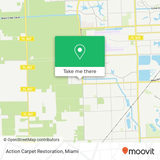 Mapa de Action Carpet Restoration