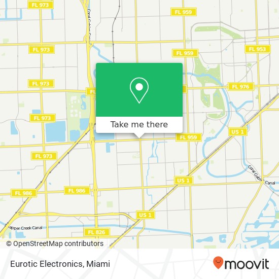 Mapa de Eurotic Electronics