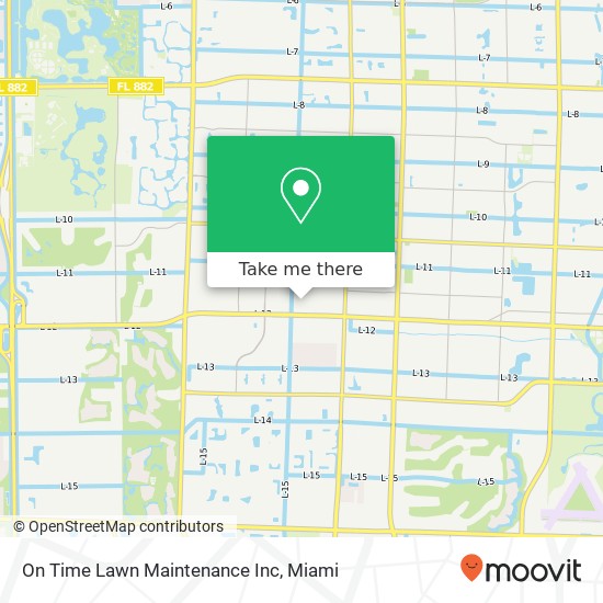 On Time Lawn Maintenance Inc map