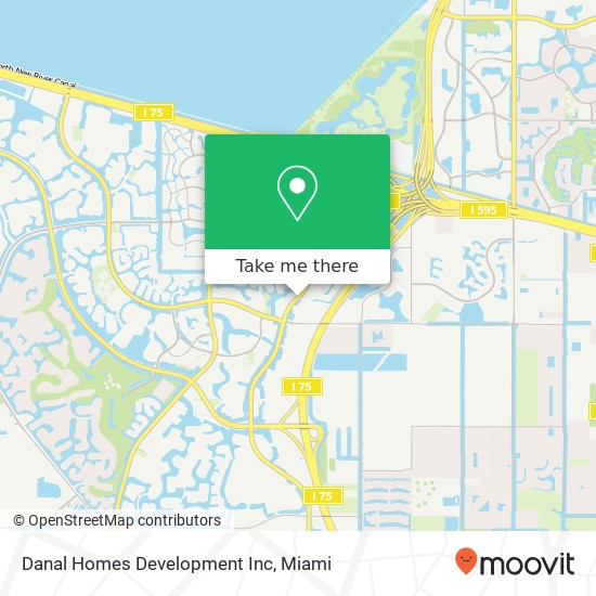 Mapa de Danal Homes Development Inc