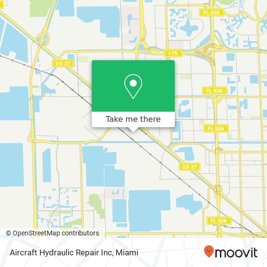 Aircraft Hydraulic Repair Inc map