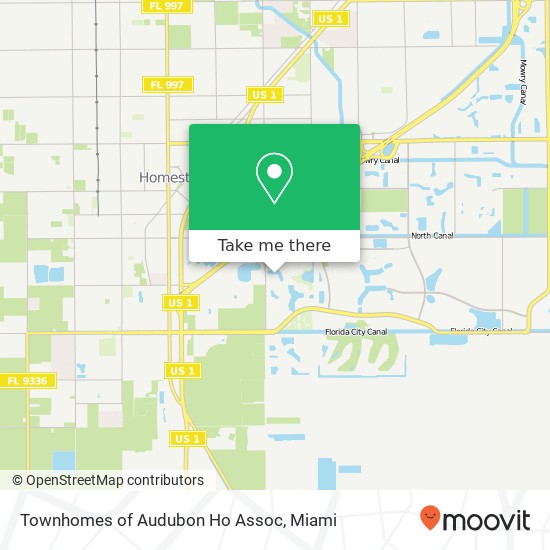 Townhomes of Audubon Ho Assoc map