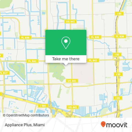 Mapa de Appliance Plus