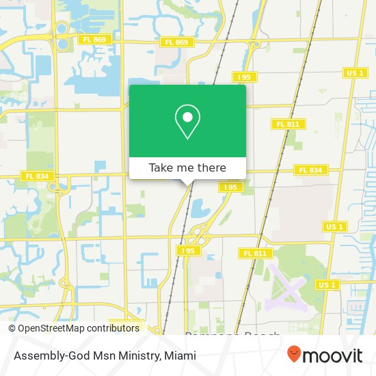 Mapa de Assembly-God Msn Ministry