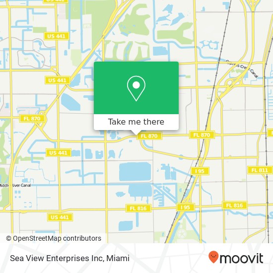 Sea View Enterprises Inc map