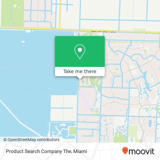 Mapa de Product Search Company The