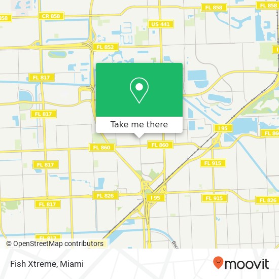 Fish Xtreme map