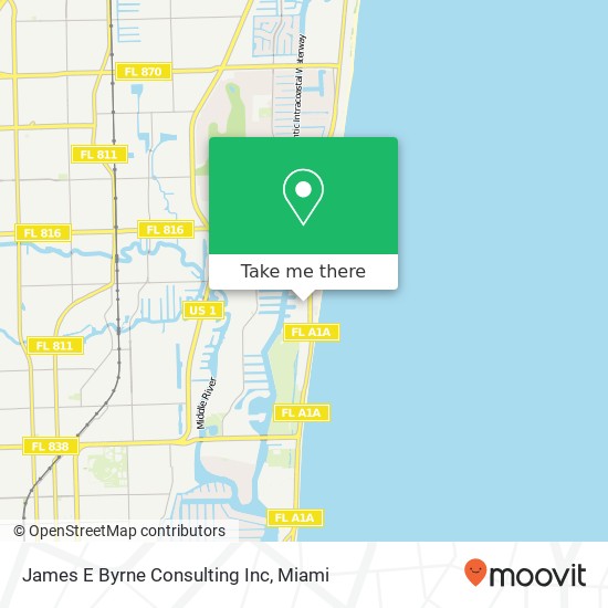 James E Byrne Consulting Inc map