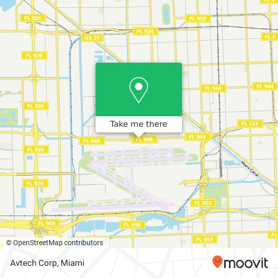 Mapa de Avtech Corp