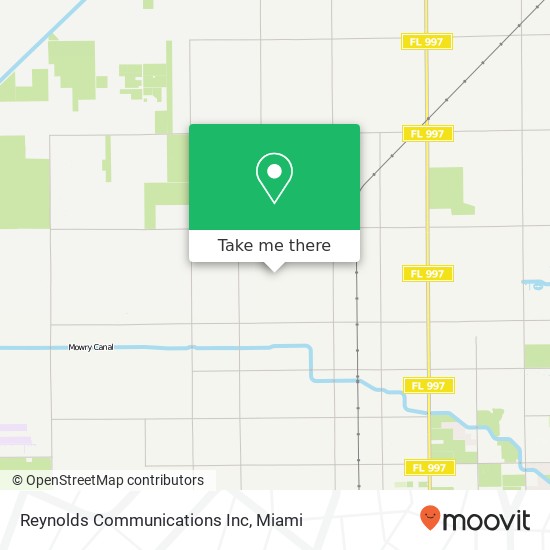 Reynolds Communications Inc map