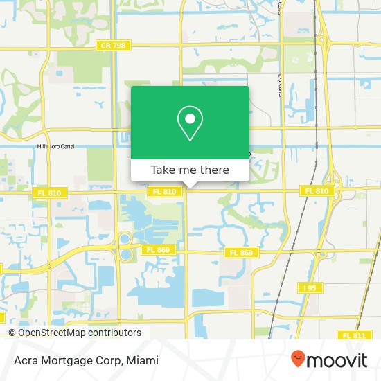 Acra Mortgage Corp map