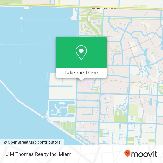 J M Thomas Realty Inc map