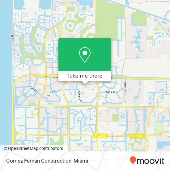 Gomez Fernan Construction map