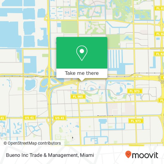 Bueno Inc Trade & Management map