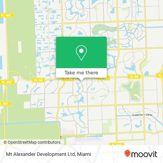 Mt Alexander Development Ltd map