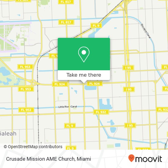 Crusade Mission AME Church map