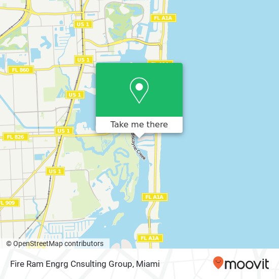 Mapa de Fire Ram Engrg Cnsulting Group
