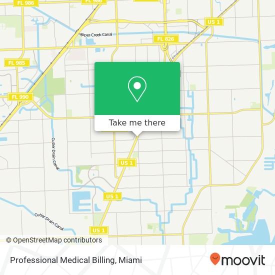 Mapa de Professional Medical Billing