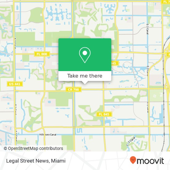 Legal Street News map