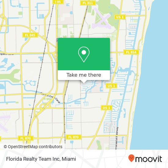 Florida Realty Team Inc map