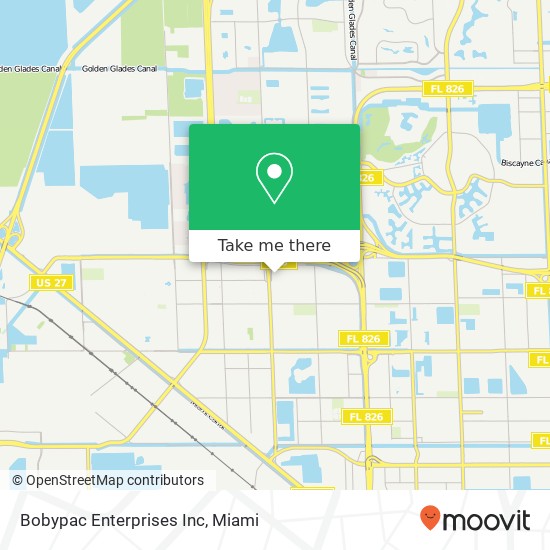 Mapa de Bobypac Enterprises Inc