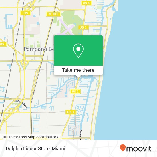 Dolphin Liquor Store map