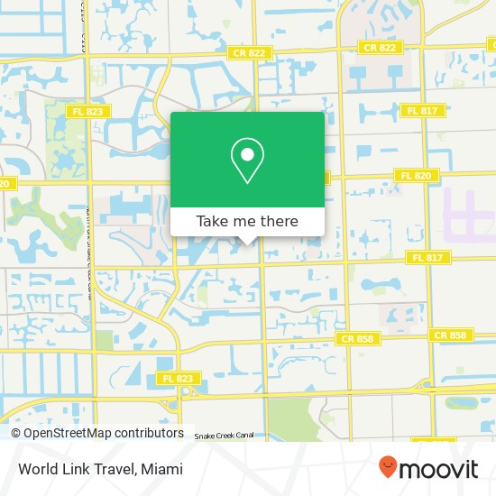 Mapa de World Link Travel