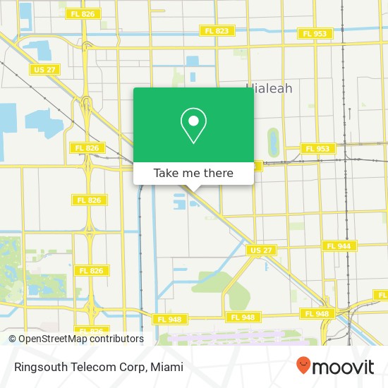 Ringsouth Telecom Corp map