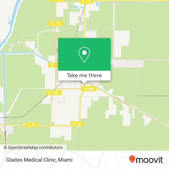 Glades Medical Clinic map