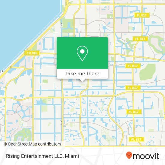 Rising Entertainment LLC map