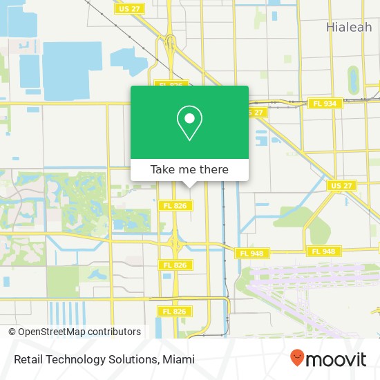 Retail Technology Solutions map