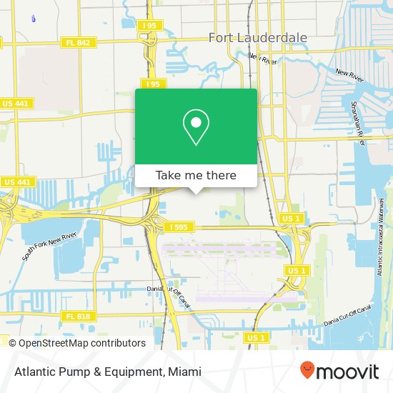 Atlantic Pump & Equipment map