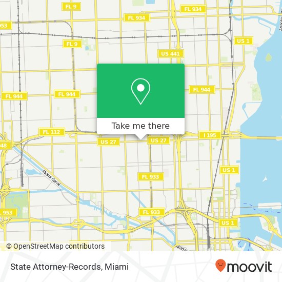 State Attorney-Records map
