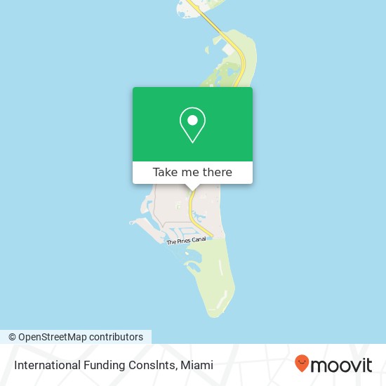 International Funding Conslnts map