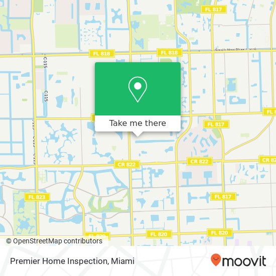 Premier Home Inspection map