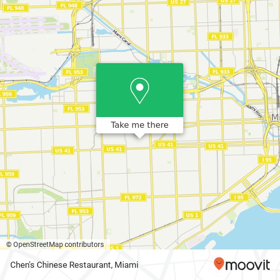 Chen's Chinese Restaurant map