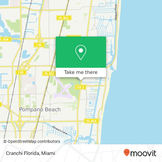 Cranchi Florida map