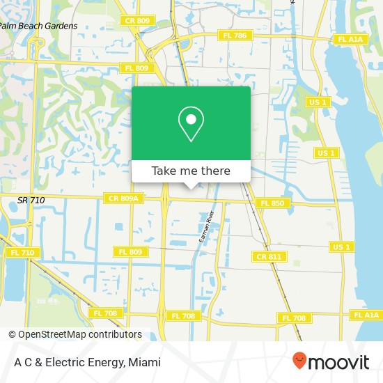 A C & Electric Energy map