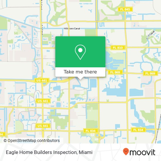 Eagle Home Builders Inspection map