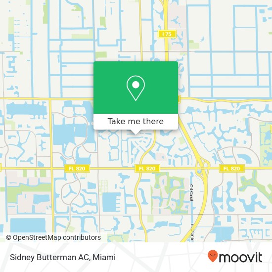 Sidney Butterman AC map