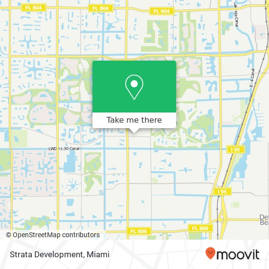 Strata Development map