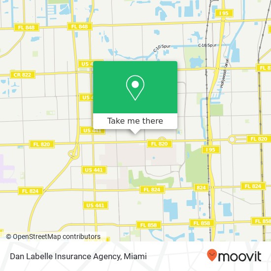 Dan Labelle Insurance Agency map