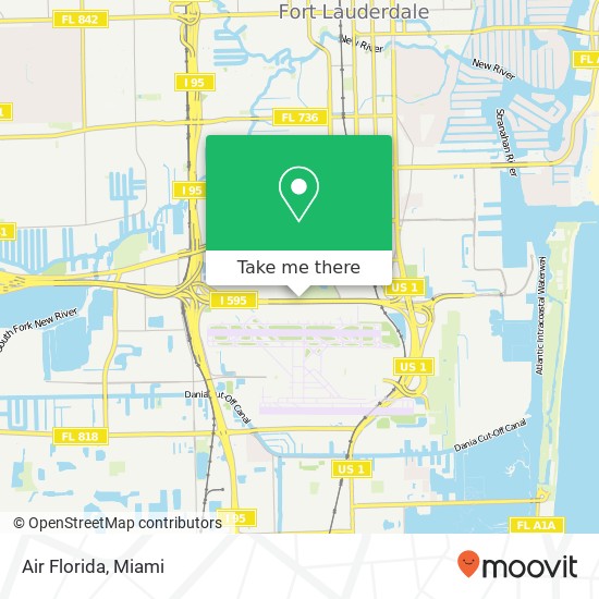 Air Florida map
