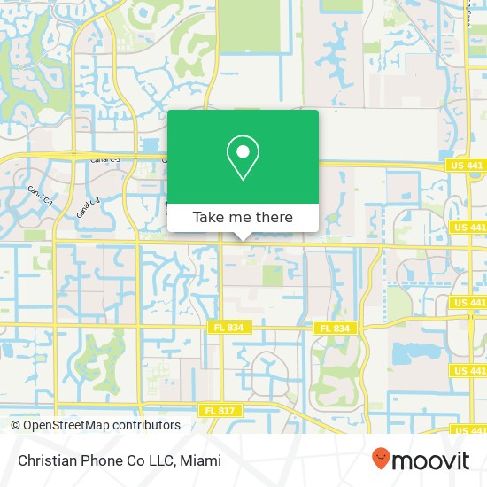 Christian Phone Co LLC map