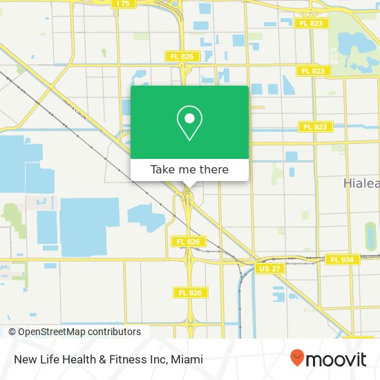 New Life Health & Fitness Inc map