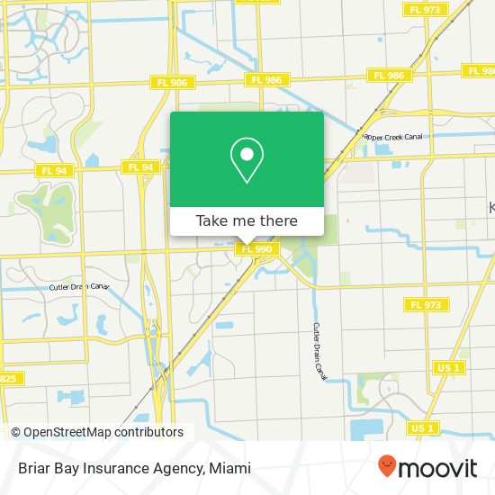 Mapa de Briar Bay Insurance Agency