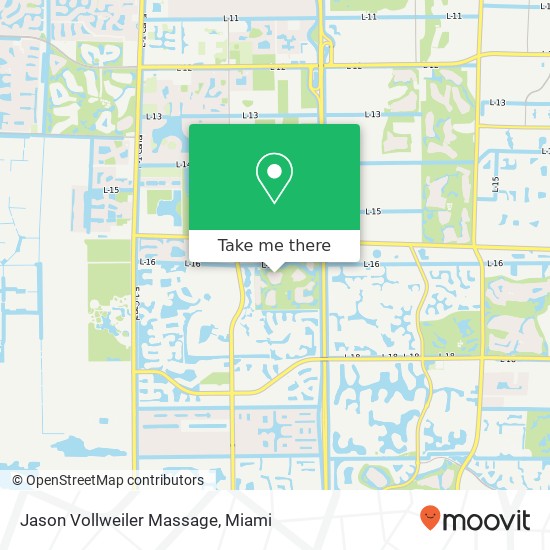 Jason Vollweiler Massage map