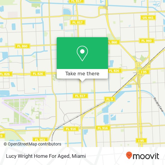Lucy Wright Home For Aged map