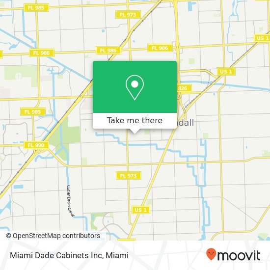 Miami Dade Cabinets Inc map